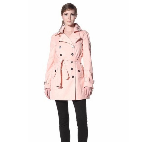 Sam Edelman Lorissa Trench with Studded Collar